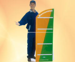 PosterFix® - 2 Weiß A3 Horizontale auf Karton Unterstützung PosterFix® - 2 Weiß A3 Horizontale auf Karton Unterstützung