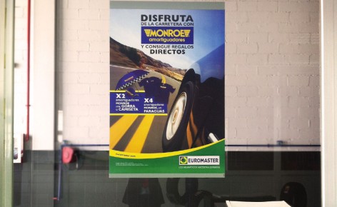 Standard Grau 50x70cm Vertikale PosterFix®