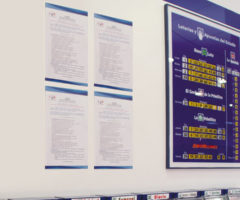 4 Standard Blau A4 Vertikale PosterFix® 4 Standard Blau A4 Vertikale PosterFix®