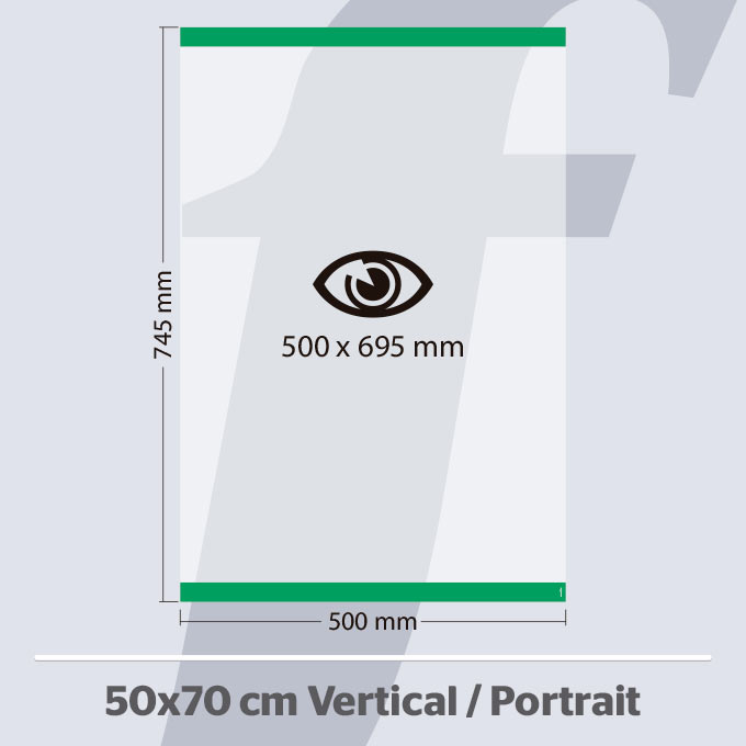 50×70 cm. Vertikale PosterFix® Grün 50×70 cm. Vertikale PosterFix® Grün