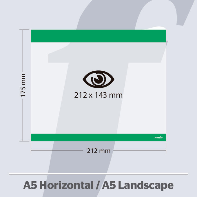 A5 Horizontale PosterFix® Grün A5 Horizontale PosterFix® Grün