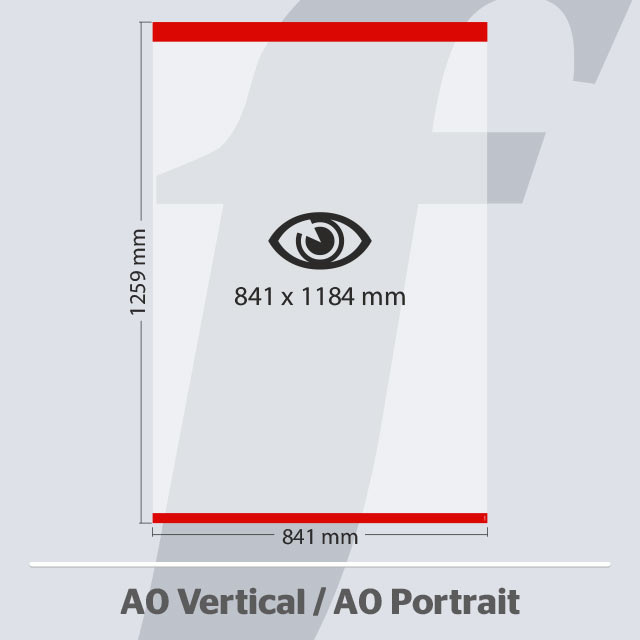 A0 Vertikale PosterFix® Rot A0 Vertikale PosterFix® Rot