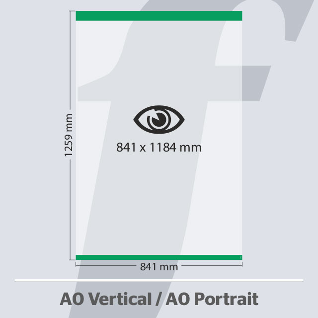 A0 Vertikale PosterFix® Grün A0 Vertikale PosterFix® Grün